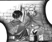 Levi's vow to Erwin on Levi's memory