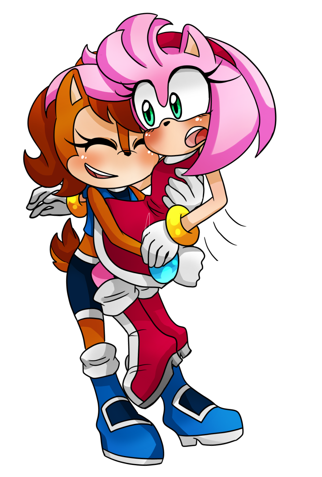 Sonamy family  Sonic and amy, Sonic, Super funny videos