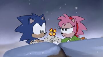 Sonic and amy kiss HD wallpapers