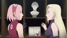 Sakura and Ino both want to buy the same wedding gift.
