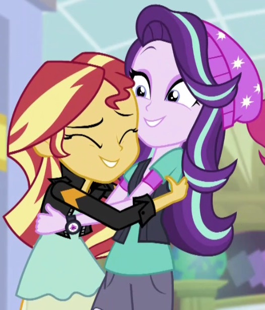 My Little Pony: Equestria Girls Sunset Shimmer, starlight, purple