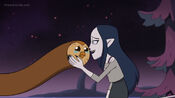 Lilith and Hooty saying Goodbye in Keeping Up A-fear-ances
