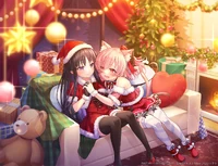 Creators Collaboration - “My Santa” 5/6☆ memoria (@assaultlily_lb, allbdb.gamewiki.jp, allb.game-db.tw) - 2024/12/21
