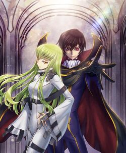 C.C. and Lelouch Render HD by MarinaKonnoLP on DeviantArt