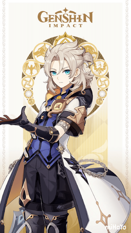 Character Albedo Card