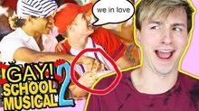 SECRET GAY STORYLINE IN HIGH SCHOOL MUSICAL 2?!