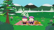 Stendy having a picnic at episode 'Ass Burgers'.