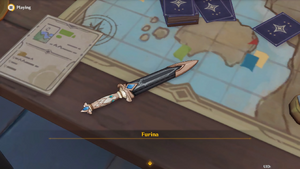 Clorinde's SQ - Clorinde's short sword
