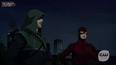 Vixen- Oliver finds out Barry and Felicity kissed