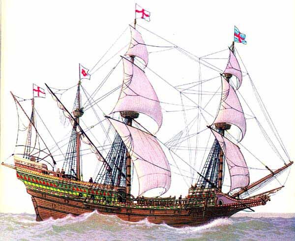 The 8 fireships that the English used in 1588 to freak out the