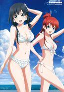 Ema and Shizuka Sakaki in a Promo art