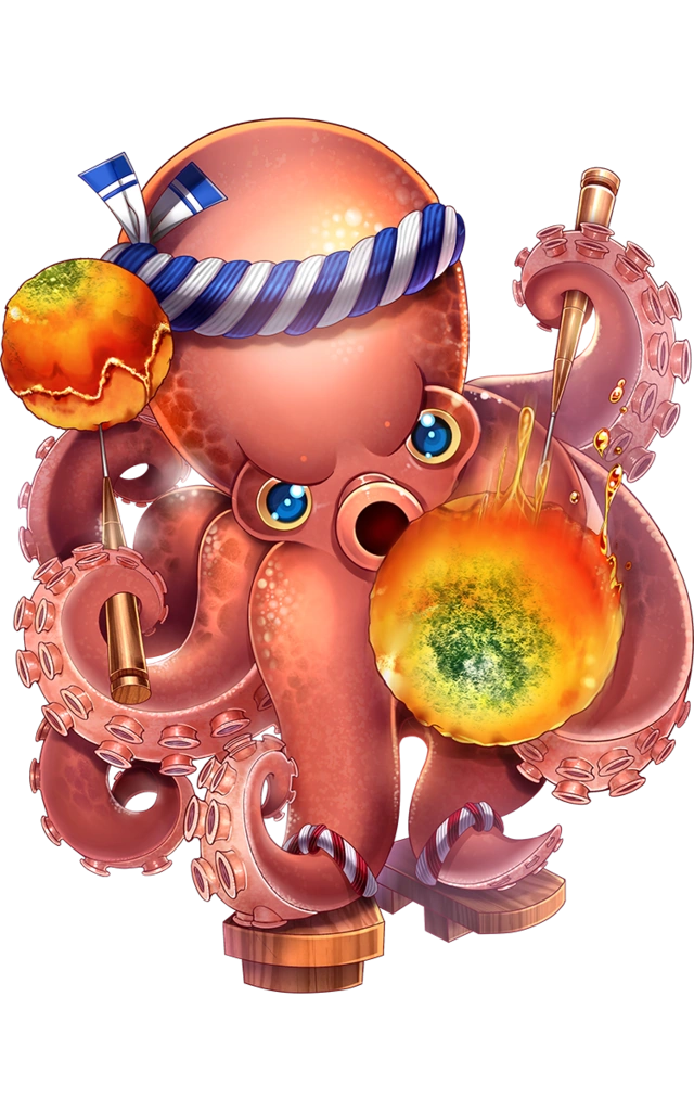 章鱼开的章鱼烧店 章鱼邪神