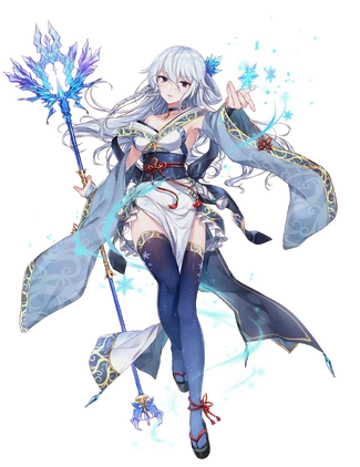 冻人雪眸的雪女 真冬 | 白猫project wiki | fandom