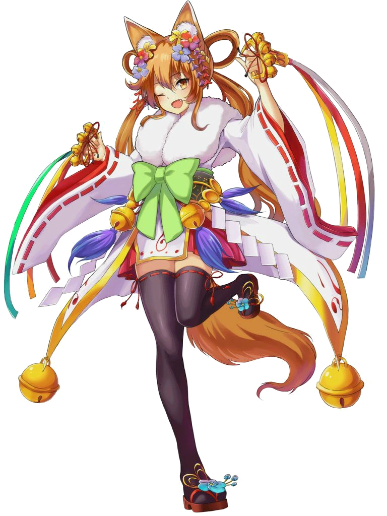 轻盈的狐狸巫女 狐铃