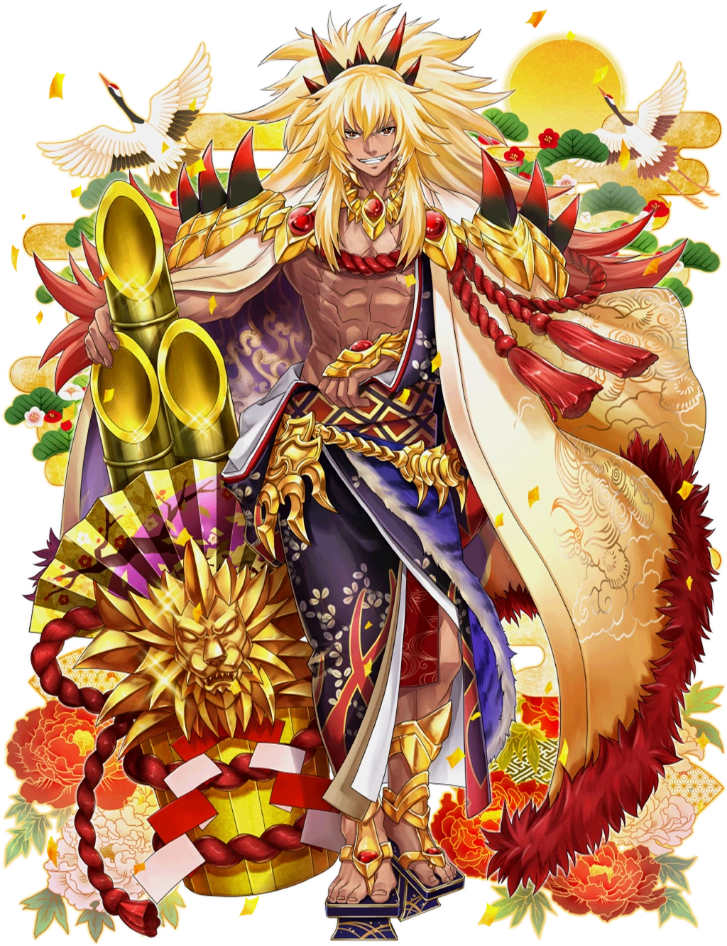 正月的金狮子 奥加