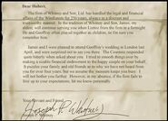 Letter From Lawyer