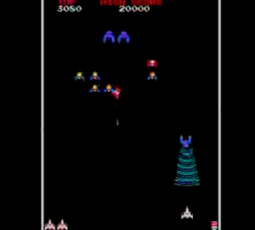 galaga and galaxian