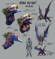 Avian Mutant Concept