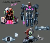 Cyborg Warrior Concept