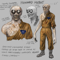 Remastered Humanoid Mutant Concept Art