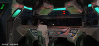 Flight Deck Escape Shuttle Interior