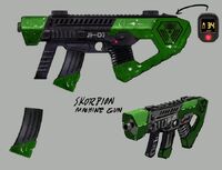 Skorpion Machine Gun Concept