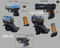 Mini Pistol and Magnum Concept