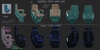 Universal Station Work Chair & Bridge Console Chair