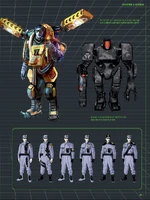 Early Security 2 Bot, Space Mining Suit, and Uniforms