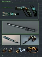 Early/Unused Alternate Sparq-Beam, Laser Rapier, and Melee Weapons