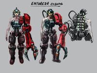 Cyborg Enforcer Concept