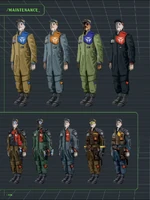 Unused Crew Uniforms