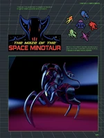 Currently Unused Maze of the Space Minotaur Minigame Art