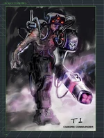 Early Cyborg Elite Guard Concept