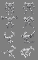 Shock-Bot 3D Models