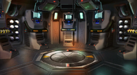 Flight Deck Escape Shuttle