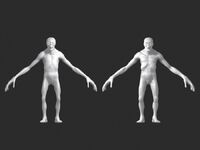 Male Humanoid Mutant Model