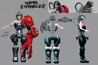 Cyborg Enforcer Concept