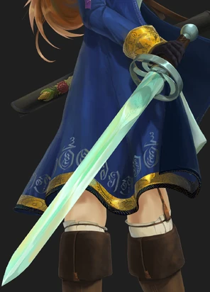 青剑及其剑套。