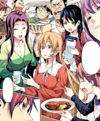 Polar Star asks Erina to taste their dish