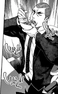 Gin rates Sōma's Takikomi Gohan. (Chapter 102)