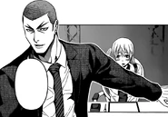Gin understands Sonoka Kikuchi's reluctance to decide a winner and subsequently defends her. (Chapter 92)