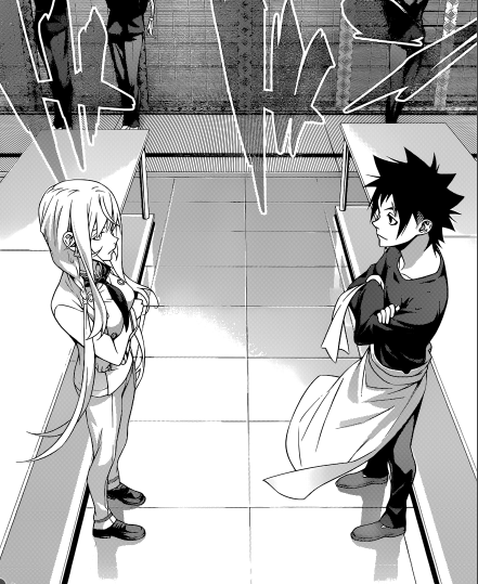 Soma Yukihira x Erina Nakiri, Shokugeki no soma