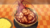 French Curry Lobster Rice with Cognac (anime)