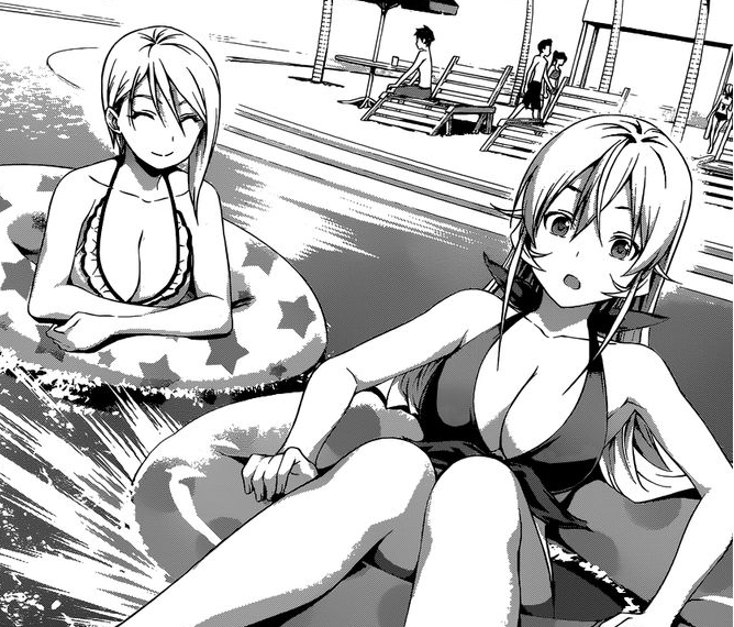 Erina Nakiri from Shokugeki no Souma  Emo anime girl, Anime girl base,  Anime