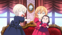 Alice and Erina during childhood