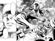 Tosuke's fearless attitude
