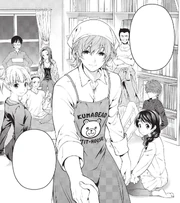 Satoshi and the rest of Polar Star tenants welcomes Sōma