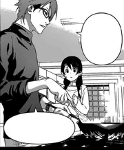 Shinomiya teaching Megumi