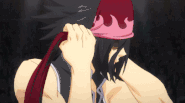 Kurokiba Bandana.gif (1.06 MB) Ryō undergoes a drastic personality change as he wears his bandana. (Episode 23)